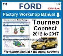 Ford Tourneo Connect Service Repair Workshop Manual
